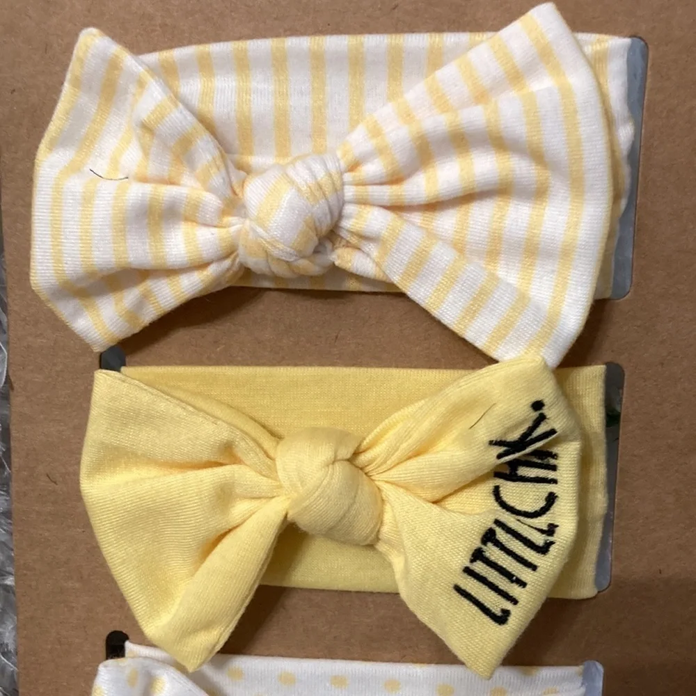 NEW Rae Dunn EASTER BUNNY, LITTLE CHICK EASTER EGG CLIPS AND HEADBANDS